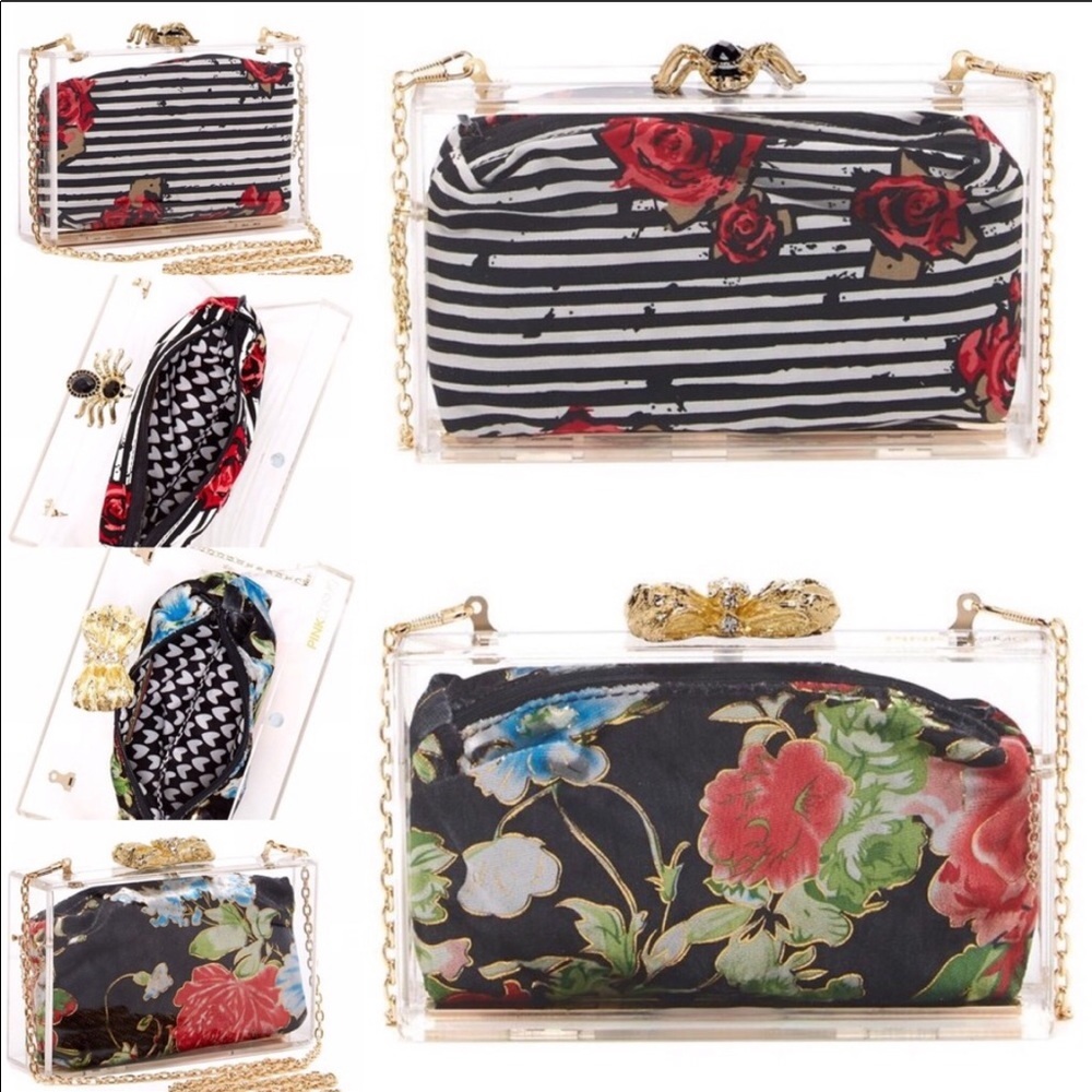 Ltd Edition Spider & Bow Clutch/Pouch